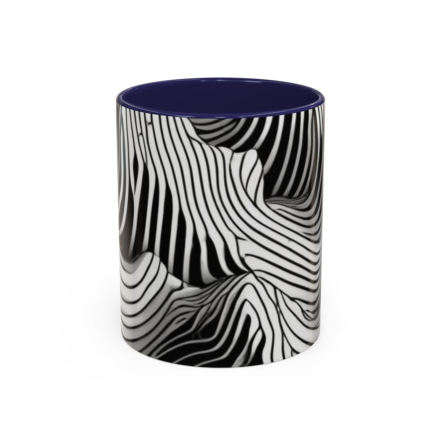 boostlete-field-day-pattern-topographic-isometric-0211 — Accent Mug 11oz/15oz