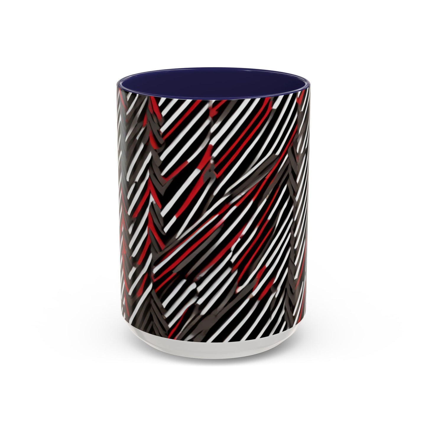 boostlete-field-day-pattern-diagonal-paper-0287 — Accent Mug 11oz/15oz