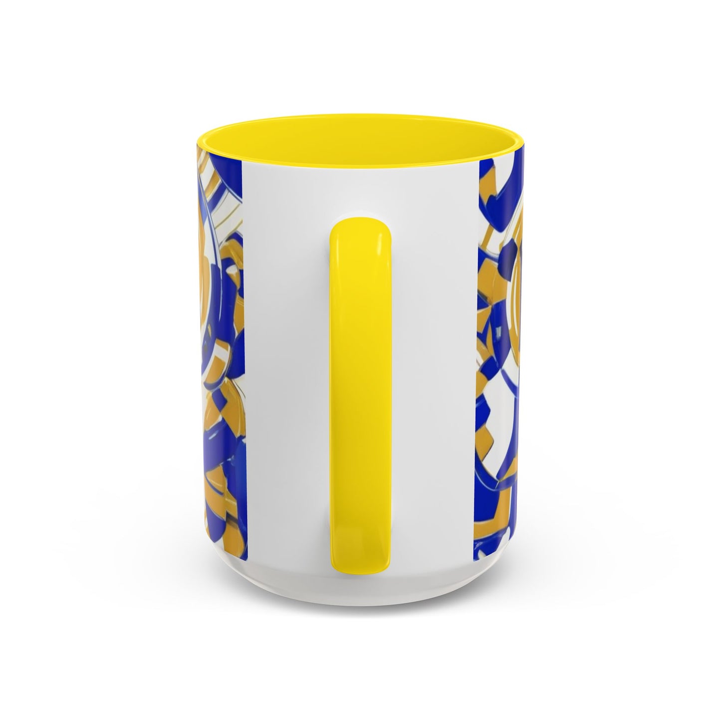 boostlete-field-day-icon-barbell-grainy-line-art-0906 — Accent Mug 11/15oz