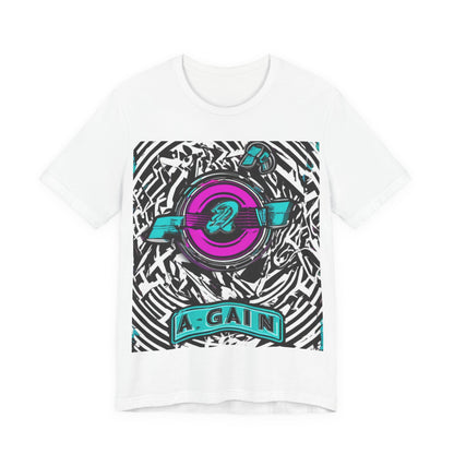 boostlete-boost-mode-type-again-badge-monoline-0293 — Unisex Jersey Short Sleeve (B+C 3001)