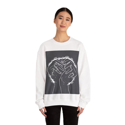 boostlete-am-crew-scene-athlete-high-modern-0308 — Unisex Heavy Blend Crewneck Sweatshirt (Gildan)