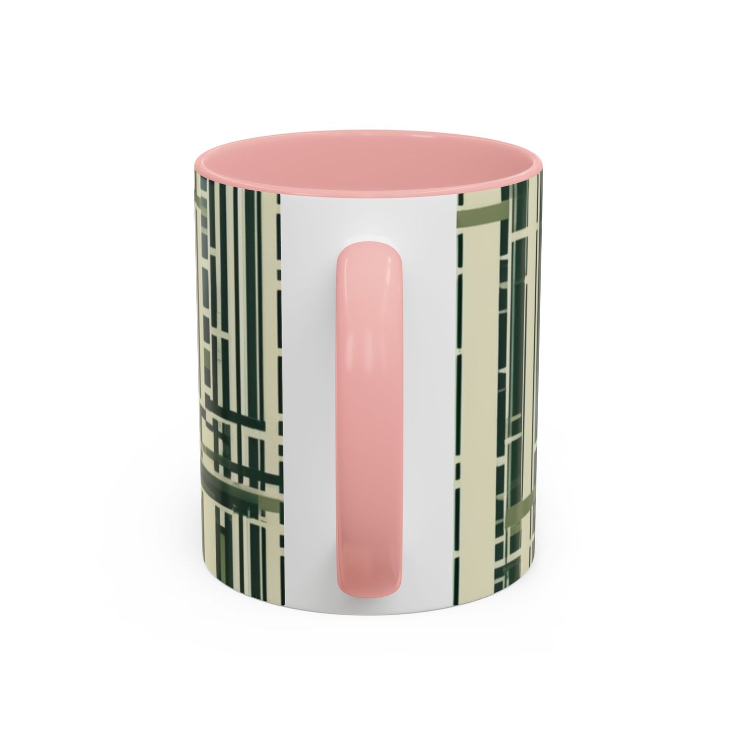 boostlete-quiet-power-pattern-barcode-blueprint-0167 — Accent Mug 11/15oz