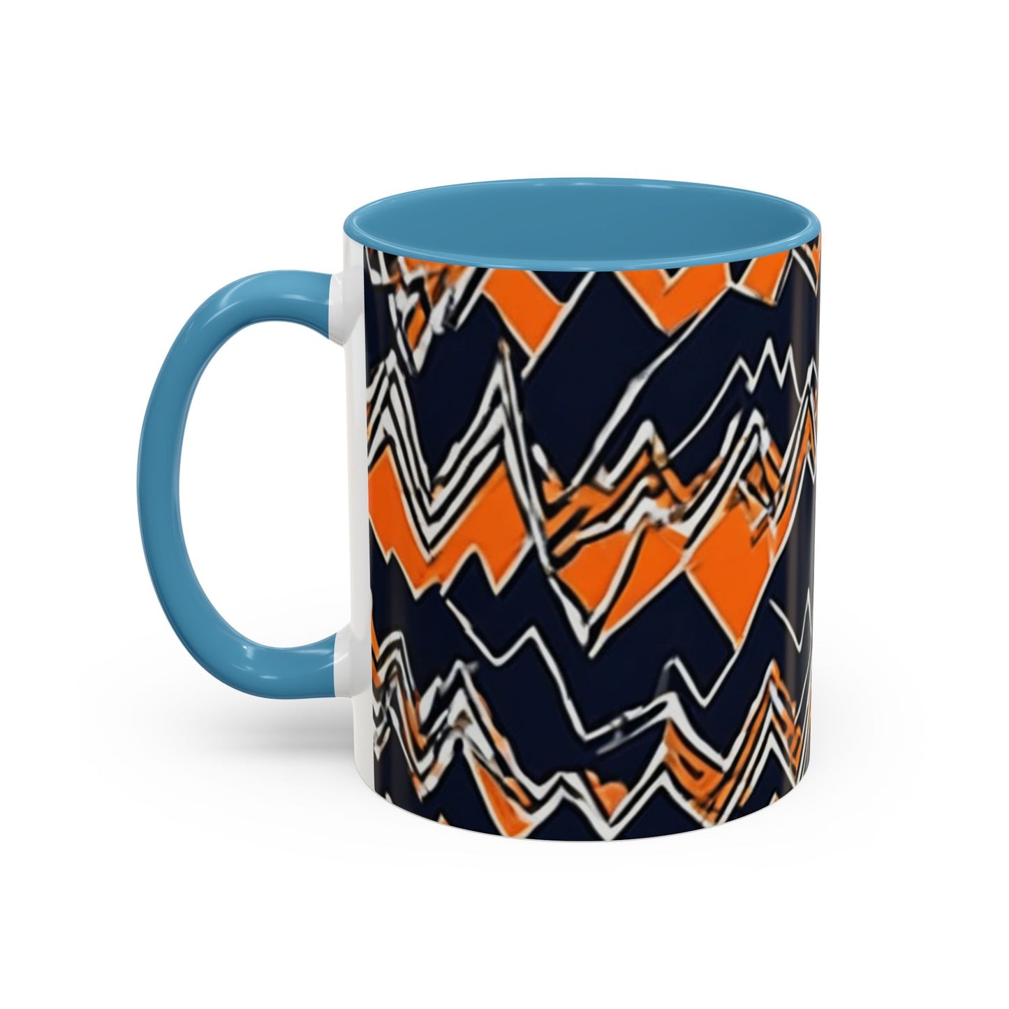 boostlete-headspace-pattern-ekg-industrial-0559 — Accent Mug 11/15oz
