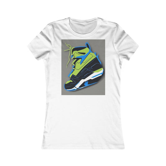 boostlete-quiet-power-icon-sneaker-duotone-paper-0066 — Women's Favorite Tee (B+C 6004)