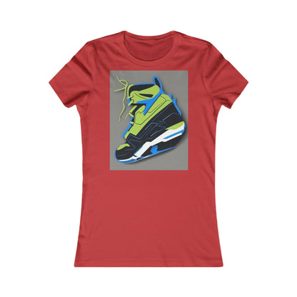 boostlete-quiet-power-icon-sneaker-duotone-paper-0066 — Women's Favorite Tee (B+C 6004)