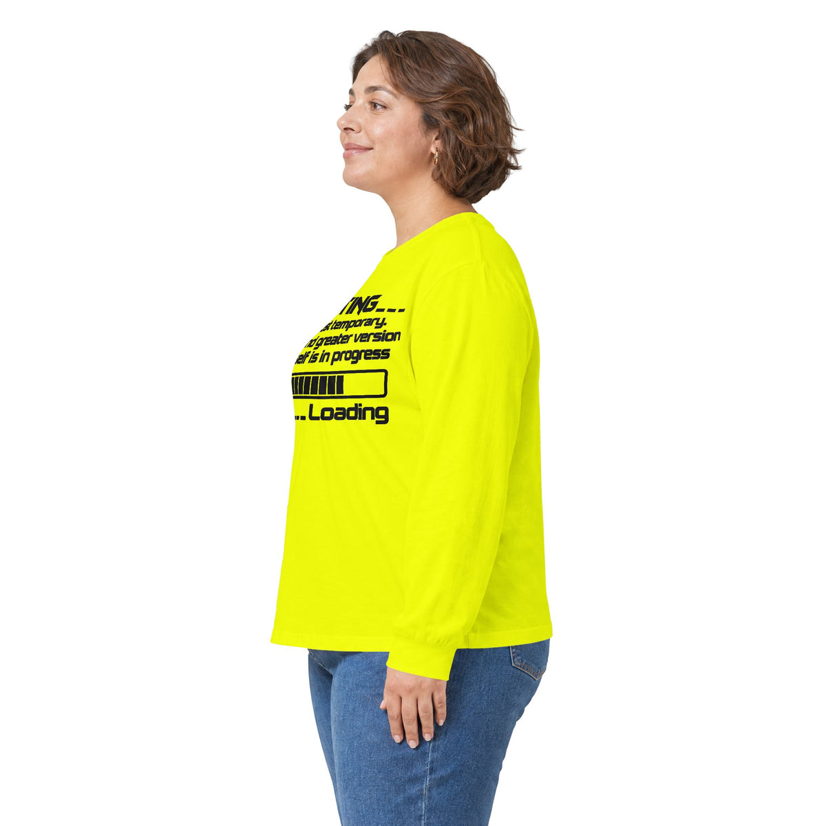 Rebooting This Is Just Temporary Long Sleeve Tee
