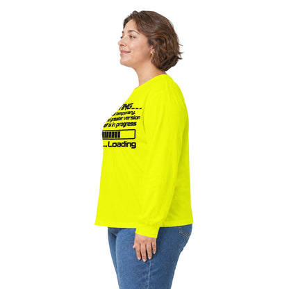 Rebooting This Is Just Temporary Long Sleeve Tee