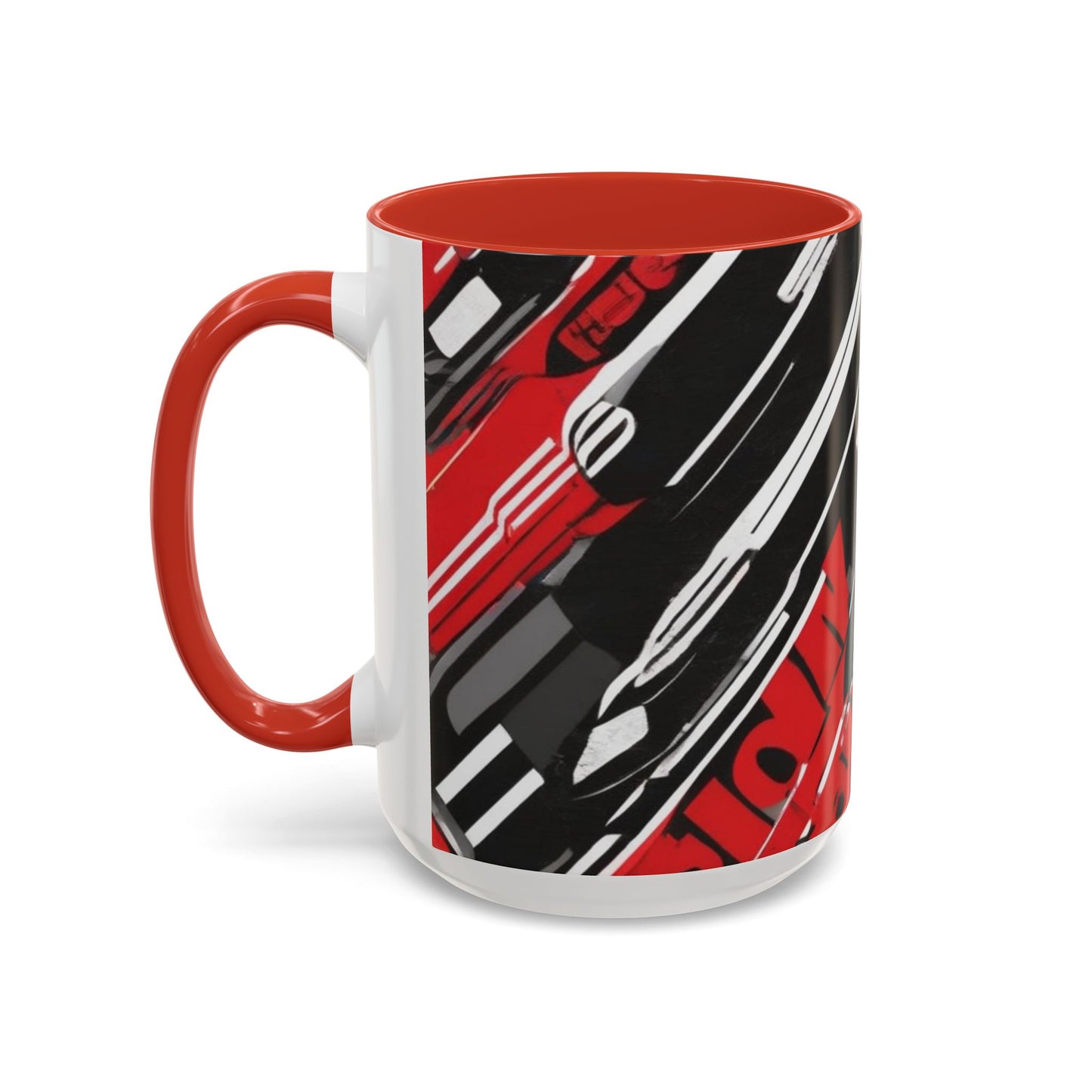 boostlete-recovery-progress-type-show-up-diagonal-paper-0109 — Accent Mug 11oz/15oz