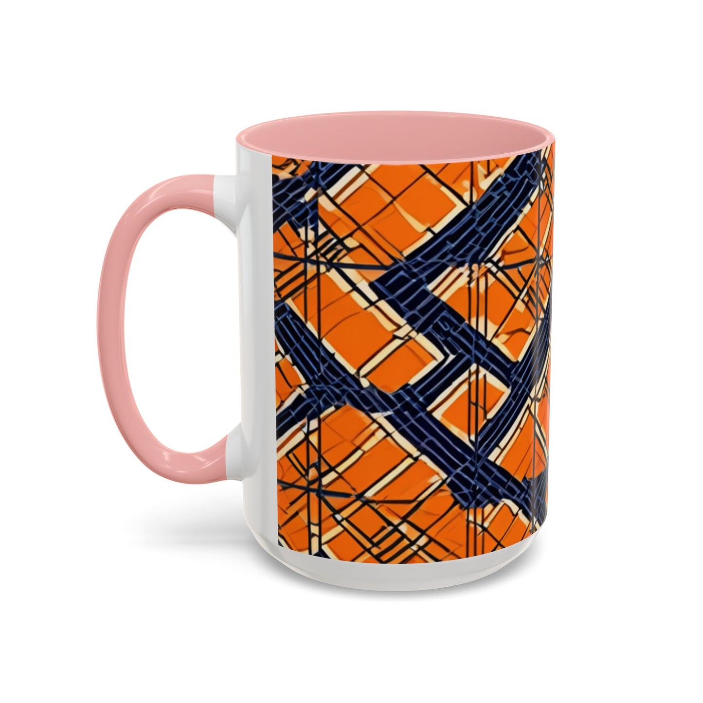 boostlete-boost-mode-pattern-plate-number-monoline-0571 — Accent Mug 11/15oz