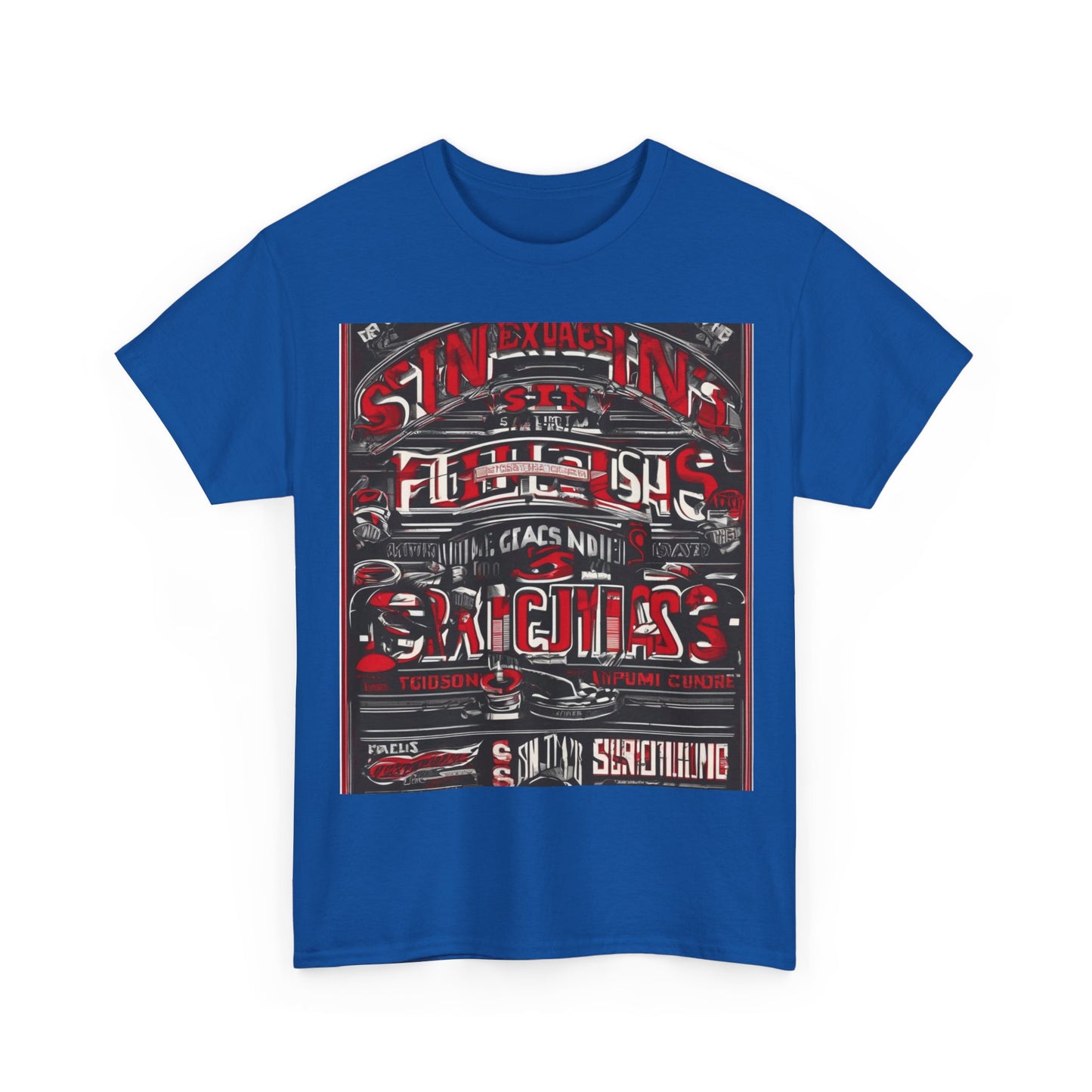 boostlete-iron-intent-type-sin-excusas-arc-retro-0157 — Unisex Heavy Cotton Tee (Gildan 5000)