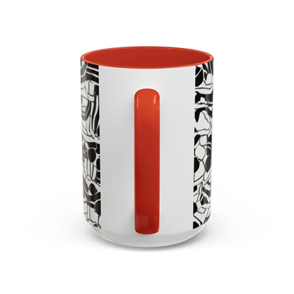 boostlete-rise-grind-pattern-dotted-line-art-0483 — Accent Mug 11/15oz