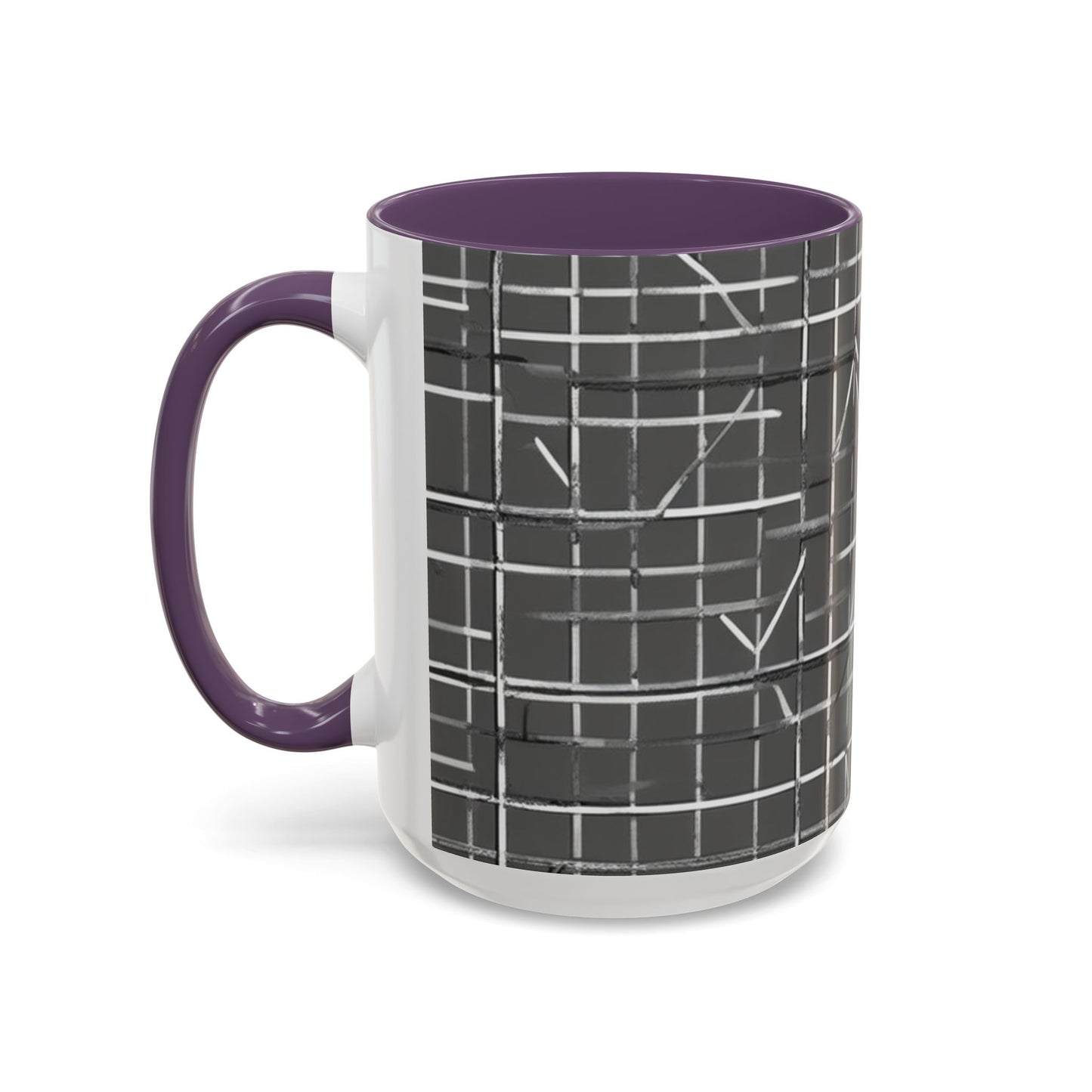 boostlete-rise-grind-pattern-plate-number-monoline-0291 — Accent Mug 11/15oz