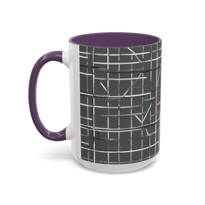 boostlete-rise-grind-pattern-plate-number-monoline-0291 — Accent Mug 11/15oz