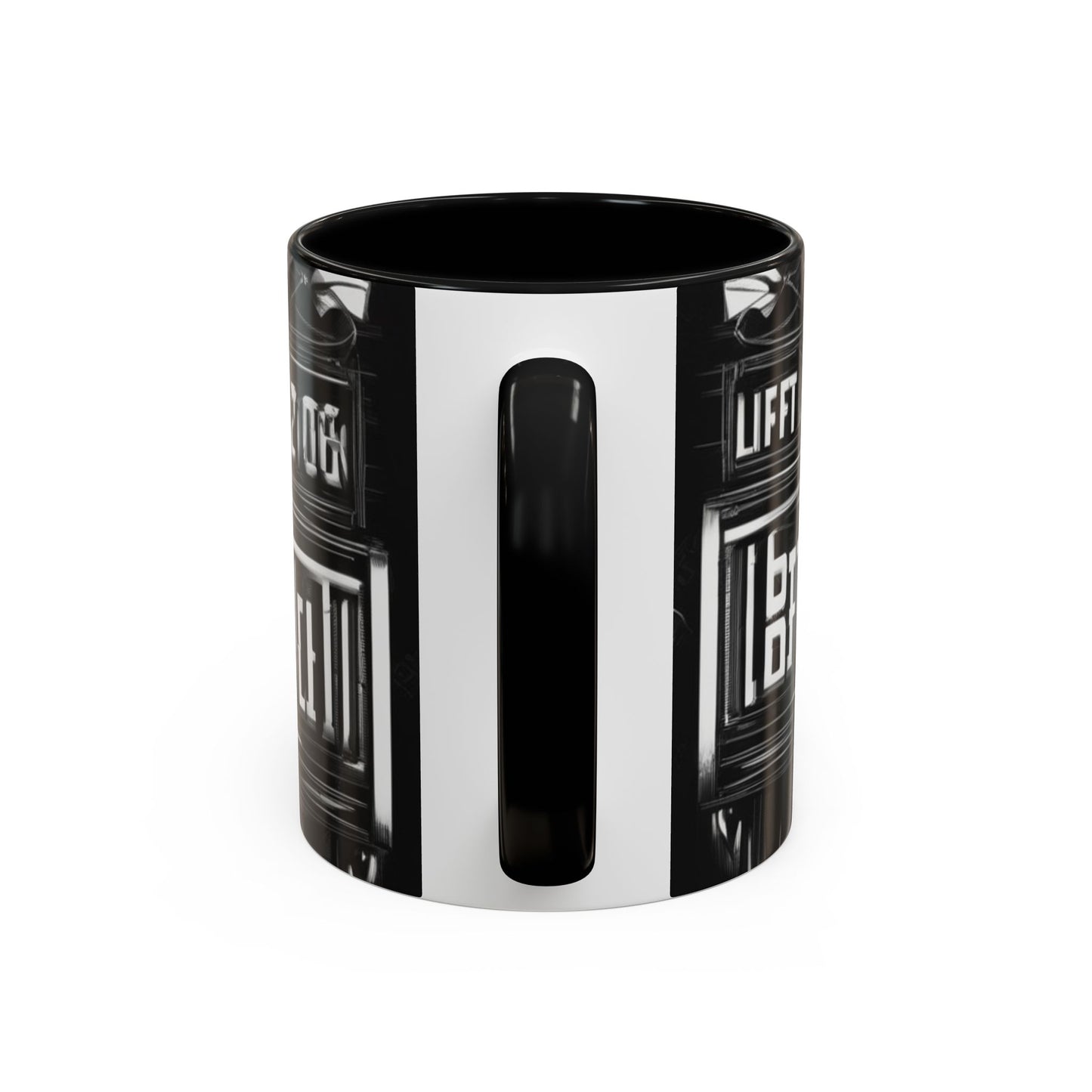 boostlete-am-crew-type-lift-the-standard-banner-engraved-0665 — Accent Mug 11/15oz