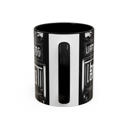 boostlete-am-crew-type-lift-the-standard-banner-engraved-0665 — Accent Mug 11/15oz