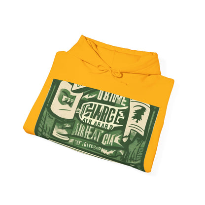 boostlete-am-crew-type-charge-ahead-banner-paper-0965 — Unisex Heavy Blend Hoodie (G18500)
