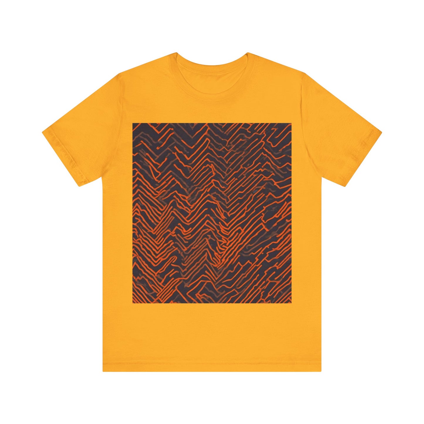 boostlete-field-day-pattern-ekg-modern-0087 — Unisex Jersey Short Sleeve (B+C 3001)
