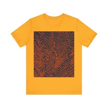 boostlete-field-day-pattern-ekg-modern-0087 — Unisex Jersey Short Sleeve (B+C 3001)