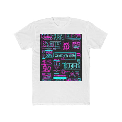 boostlete-rise-grind-type-battery-100-effort-split-blueprint-0205 — Unisex Cotton Crew Tee (NL 3600)