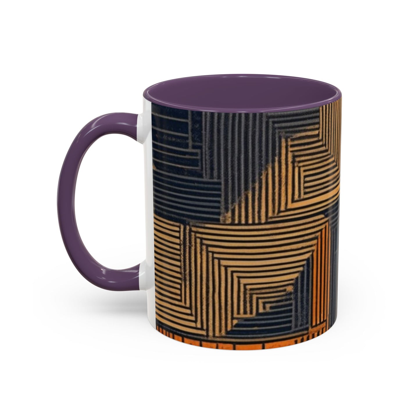 boostlete-field-day-pattern-stair-steps-geometric-0055 — Accent Mug 11oz/15oz