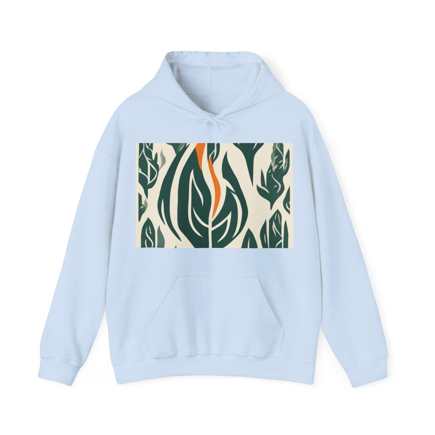 boostlete-boost-mode-icon-flame-high-paper-0854 — Unisex Heavy Blend Hoodie (G18500)