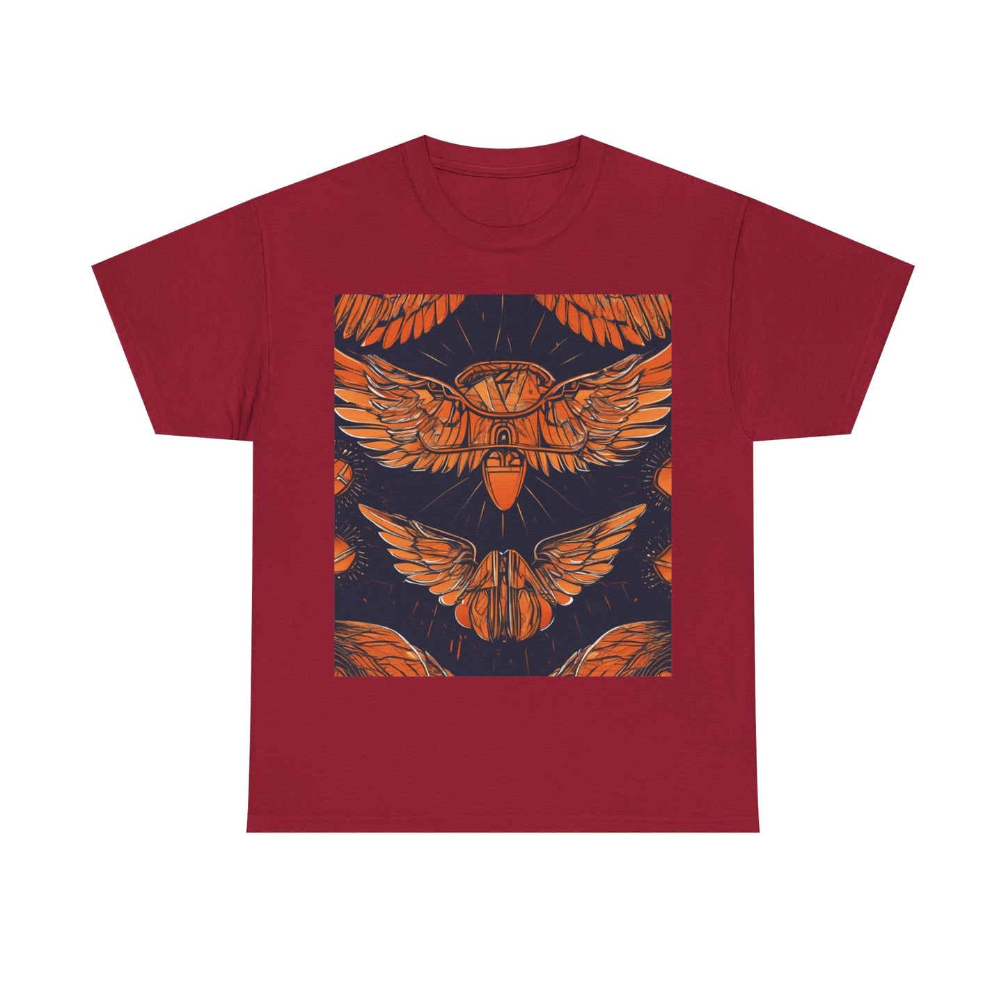 boostlete-field-day-icon-wings-soft-geometric-0298 — Unisex Heavy Cotton Tee (Gildan 5000)