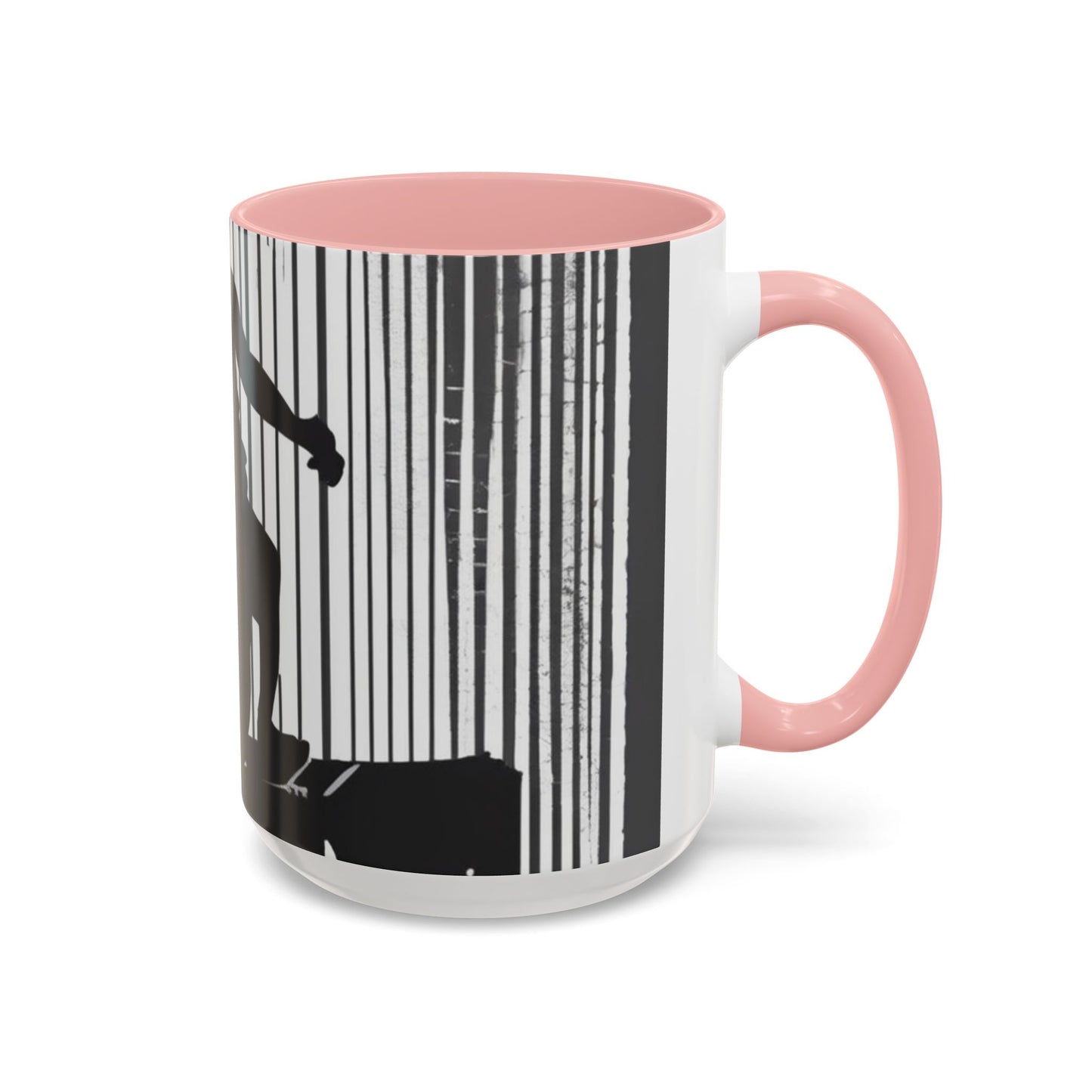 boostlete-am-crew-scene-hurdler-halftone-badge-0956 — Accent Mug 11/15oz