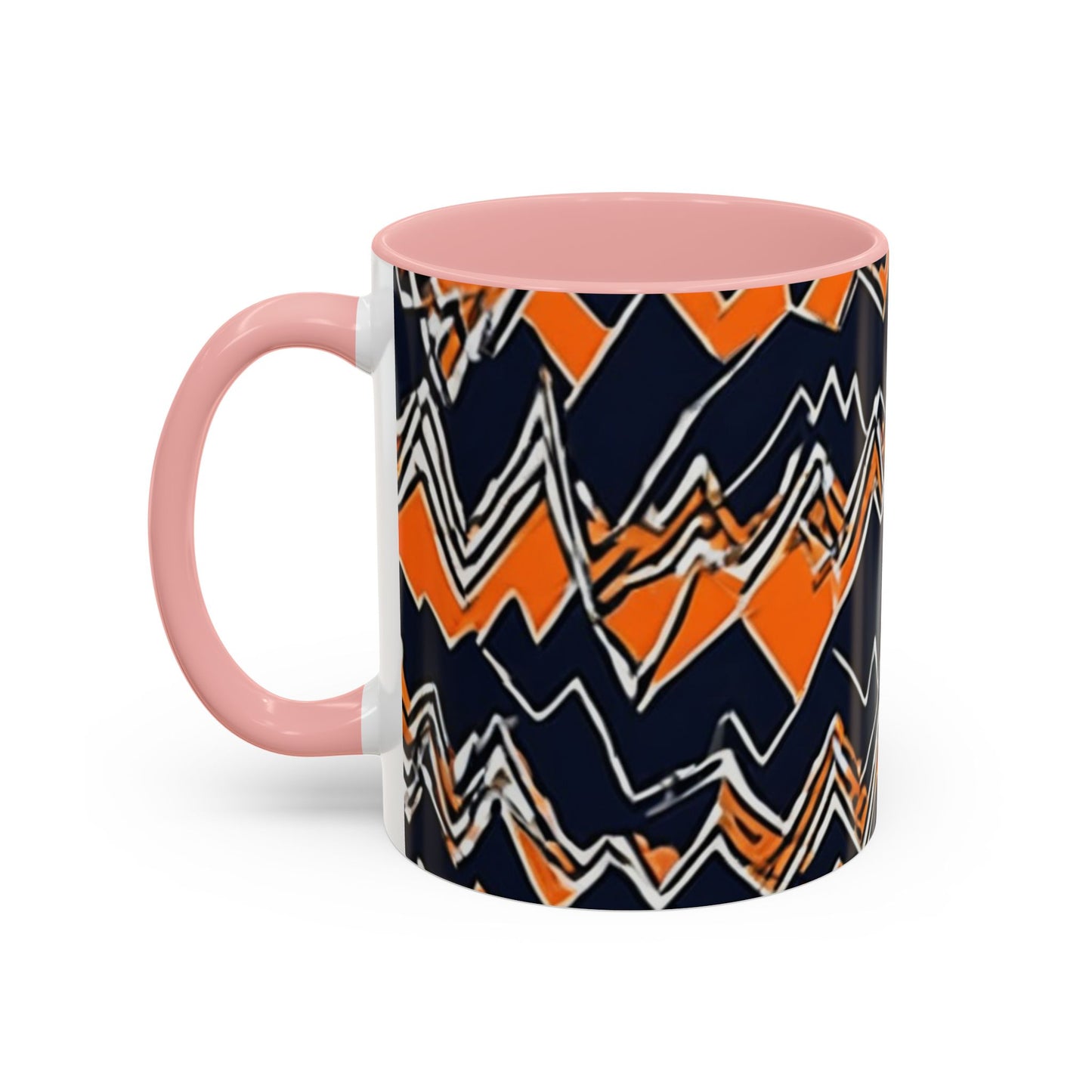 boostlete-headspace-pattern-ekg-industrial-0559 — Accent Mug 11/15oz