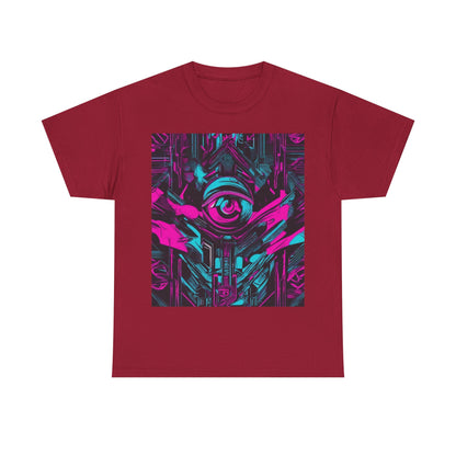 boostlete-iron-intent-type-eyes-up-forward-big-line-art-0065 — Unisex Heavy Cotton Tee (Gildan 5000)