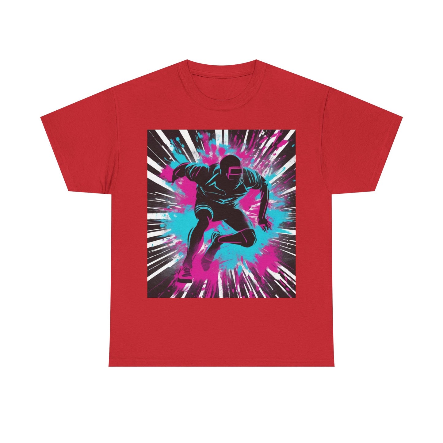 boostlete-recovery-progress-scene-sprinter-chalk-bold-0220 — Unisex Heavy Cotton Tee (Gildan 5000)