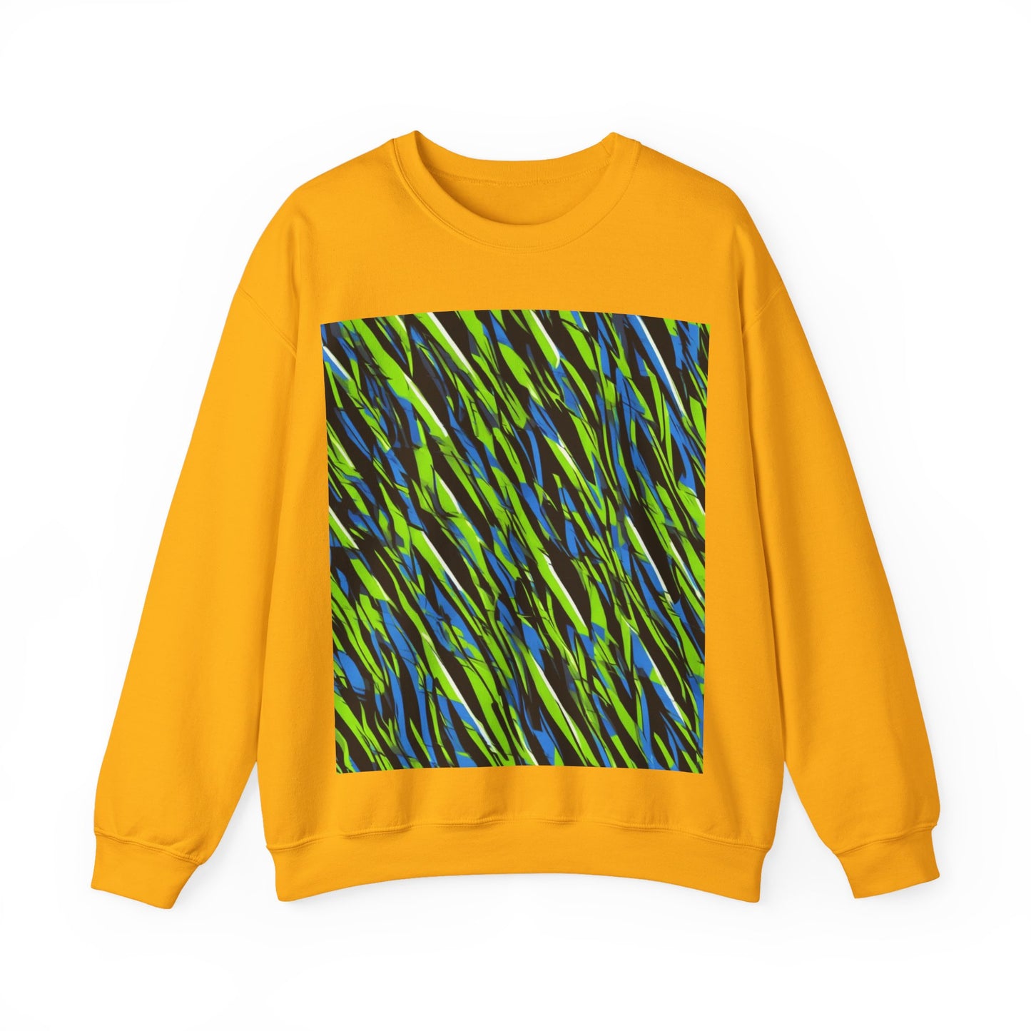 boostlete-iron-intent-pattern-sprint-vector-0219 — Unisex Heavy Blend Crewneck Sweatshirt (Gildan)