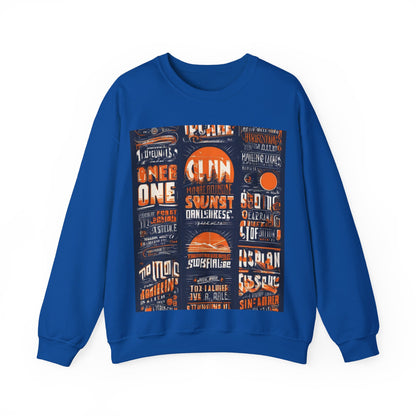 boostlete-pr-season-type-one-more-split-monoline-0033 — Unisex Heavy Blend Crewneck Sweatshirt (Gildan)