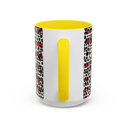 boostlete-rise-grind-pattern-dotted-badge-0139 — Accent Mug 11oz/15oz