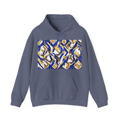 boostlete-boost-mode-pattern-hex-athletic-0611 — Unisex Heavy Blend Hoodie (G18500)