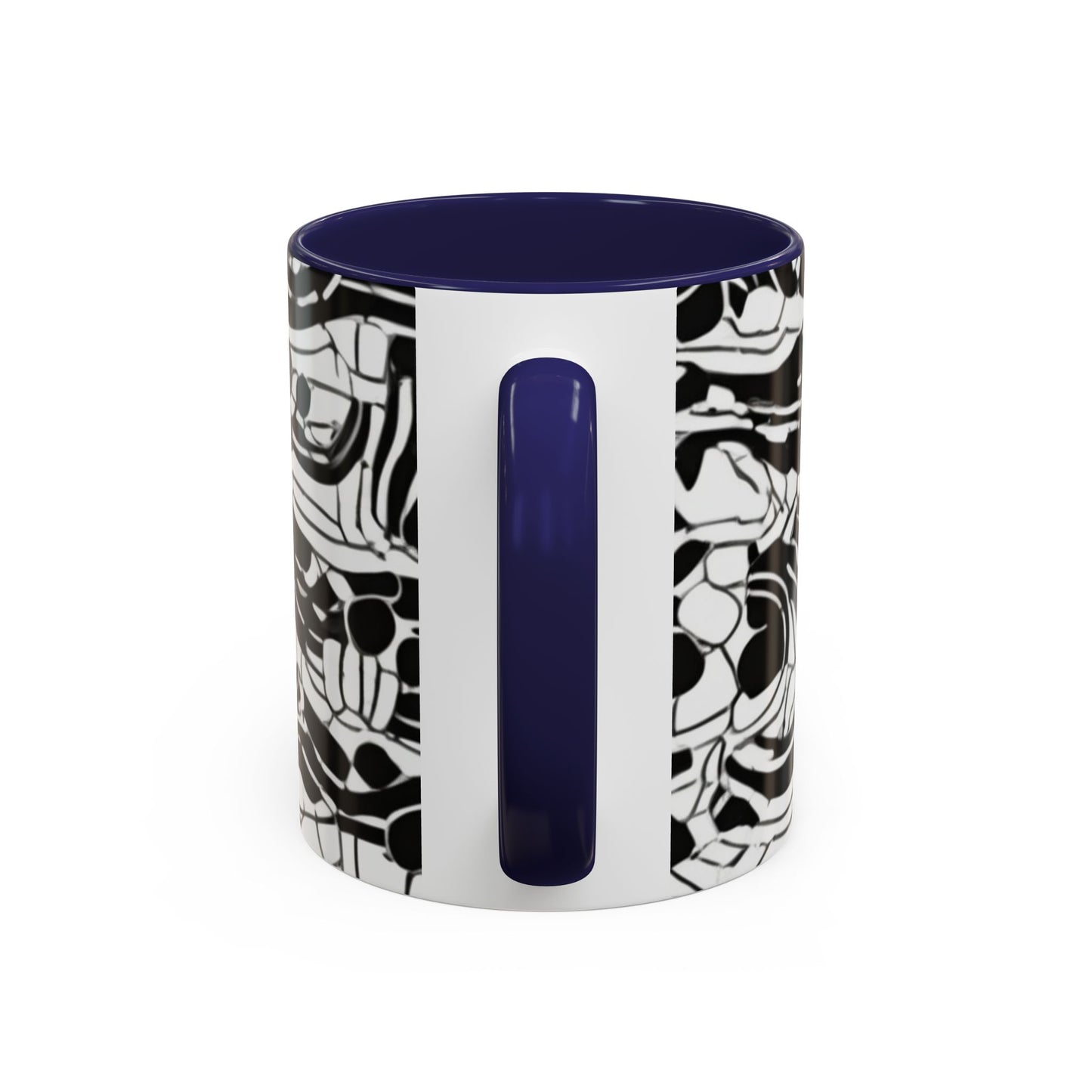 boostlete-rise-grind-pattern-dotted-line-art-0483 — Accent Mug 11/15oz