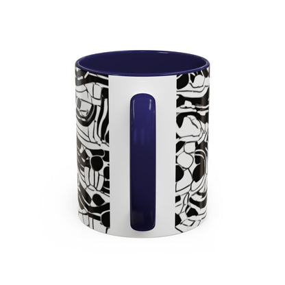 boostlete-rise-grind-pattern-dotted-line-art-0483 — Accent Mug 11/15oz