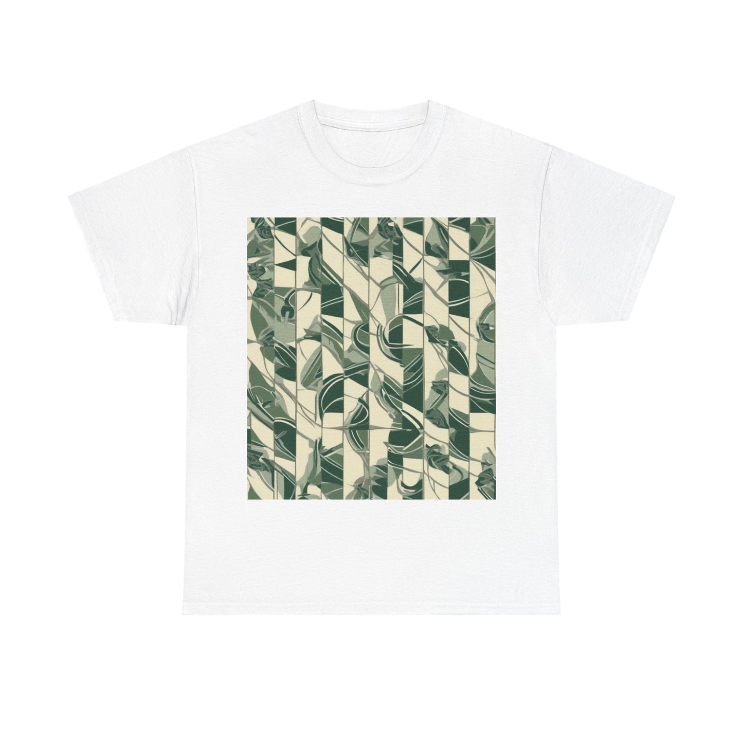 boostlete-mile-by-mile-pattern-stair-steps-athletic-0143 — Unisex Heavy Cotton Tee (Gildan 5000)