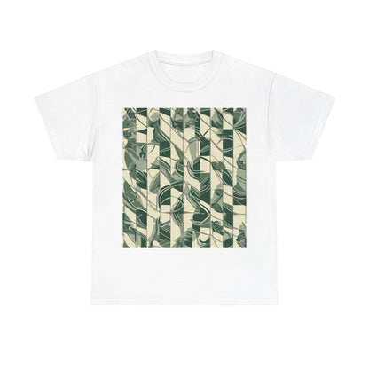 boostlete-mile-by-mile-pattern-stair-steps-athletic-0143 — Unisex Heavy Cotton Tee (Gildan 5000)