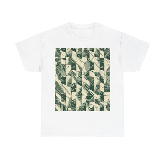 boostlete-mile-by-mile-pattern-stair-steps-athletic-0143 — Unisex Heavy Cotton Tee (Gildan 5000)