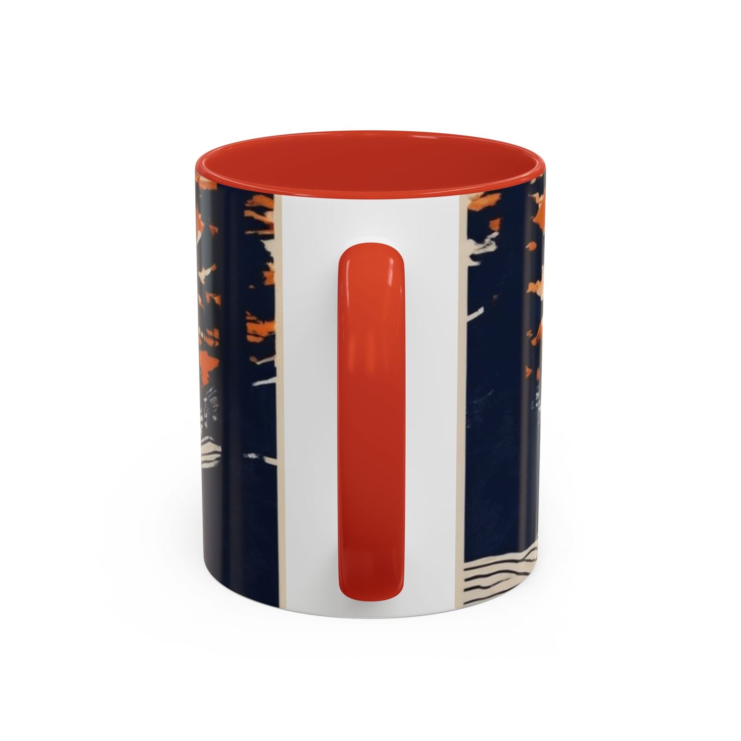 boostlete-iron-intent-scene-trail-glitch-badge-0100 — Accent Mug 11oz/15oz