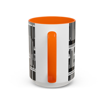 boostlete-recovery-progress-pattern-barcode-isometric-1023 — Accent Mug 11/15oz