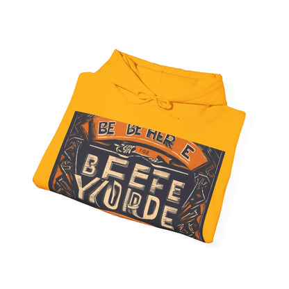 boostlete-field-day-type-be-where-your-feet-are-banner-engraved-0029 — Unisex Heavy Blend Hooded Sweatshirt (Gildan)