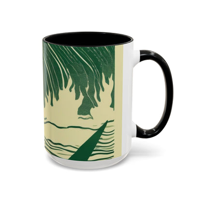 boostlete-mile-by-mile-icon-swimmer-motion-isometric-0078 — Accent Mug 11oz/15oz