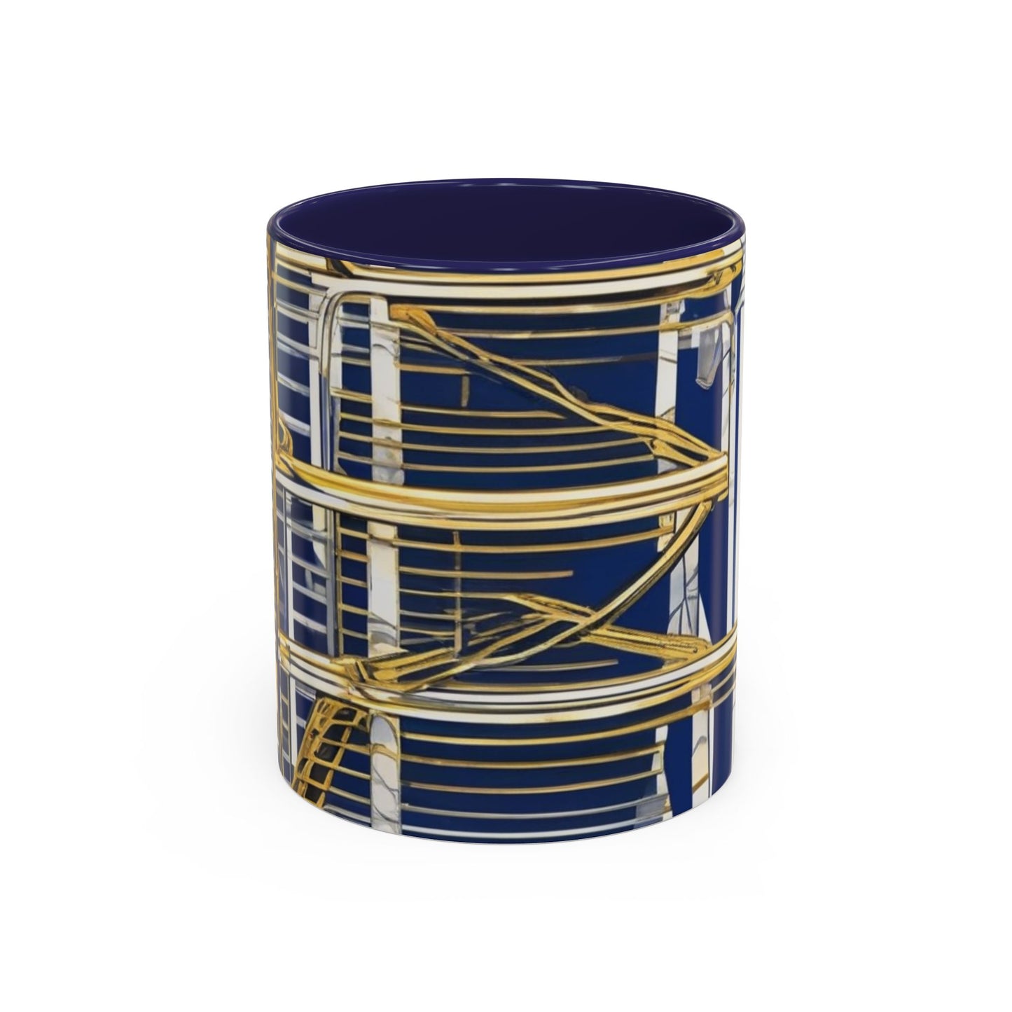 boostlete-rise-grind-icon-ladder-high-engraved-0238 — Accent Mug 11oz/15oz