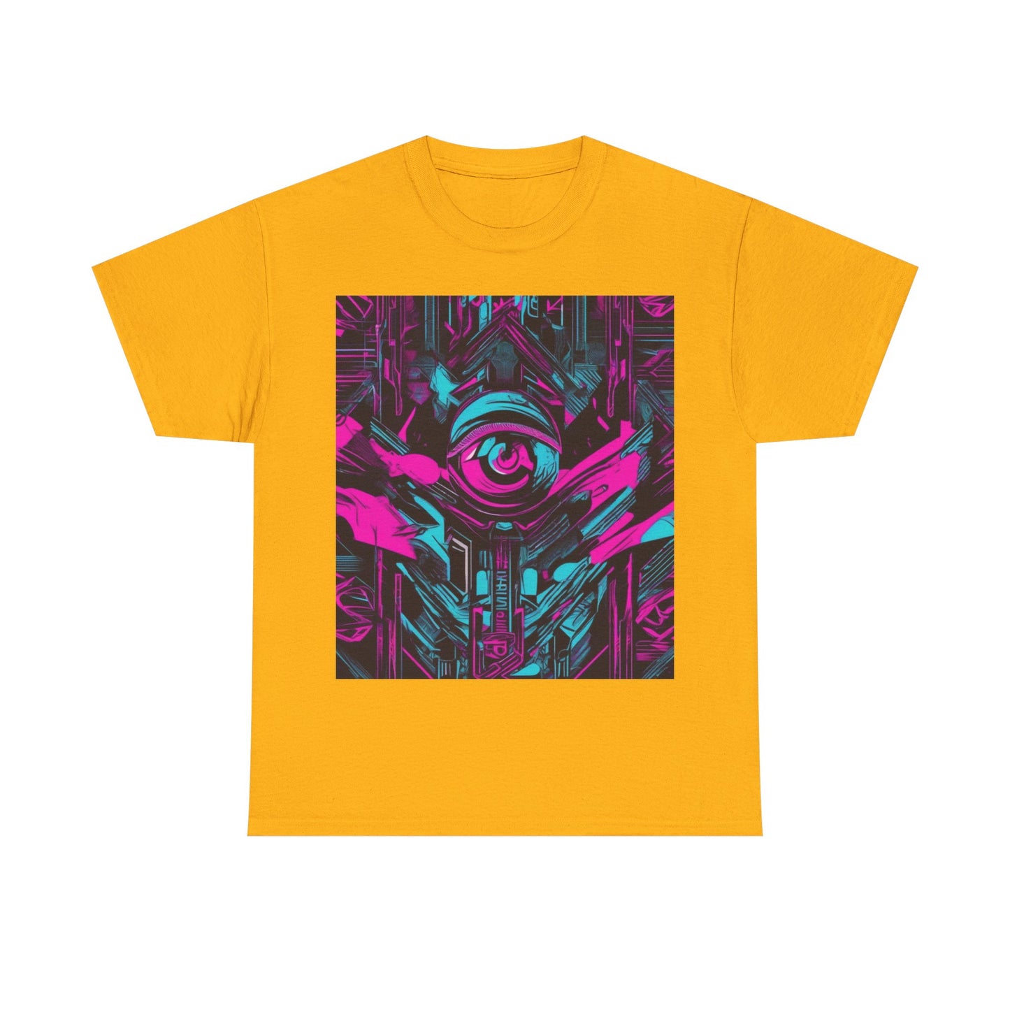 boostlete-iron-intent-type-eyes-up-forward-big-line-art-0065 — Unisex Heavy Cotton Tee (Gildan 5000)