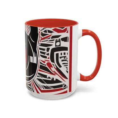 boostlete-recovery-progress-icon-kettlebell-outline-industrial-0366 — Accent Mug 11oz/15oz