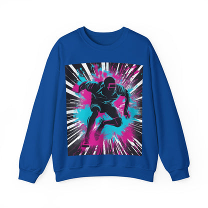 boostlete-recovery-progress-scene-sprinter-chalk-bold-0220 — Unisex Heavy Blend Crewneck Sweatshirt (Gildan)