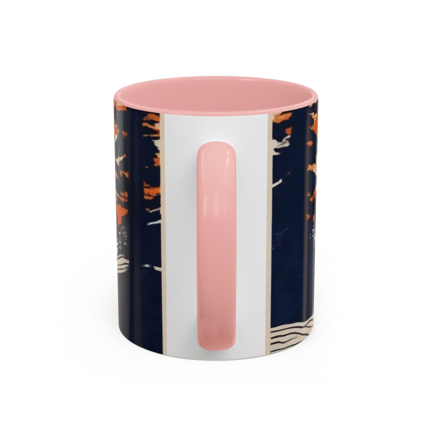 boostlete-iron-intent-scene-trail-glitch-badge-0100 — Accent Mug 11oz/15oz