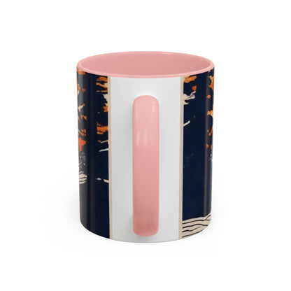 boostlete-iron-intent-scene-trail-glitch-badge-0100 — Accent Mug 11oz/15oz