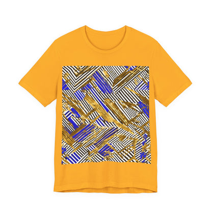 boostlete-boost-mode-pattern-diagonal-monoline-0015 — Unisex Jersey Short Sleeve (B+C 3001)